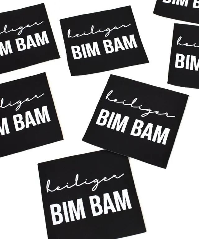 leni-pepunkt-xl-patch-heiliger-bim-bam-7x7-cm image 1