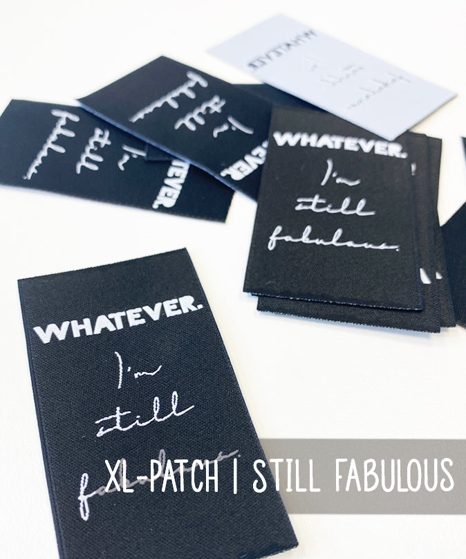 lenipepunkt-still-fabulous-xl-patch-aufn-her-3-5x7-cm image 5