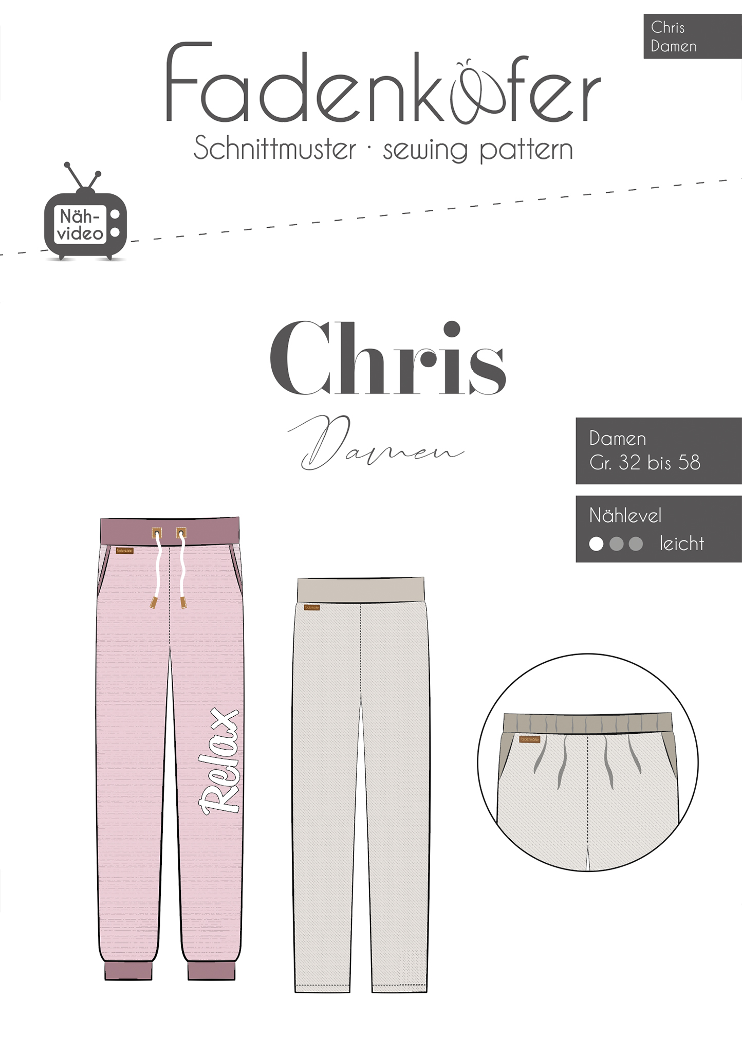 fadenk-fer-chris-papierschnittmuster-jogginghose-damen-bequem image 1