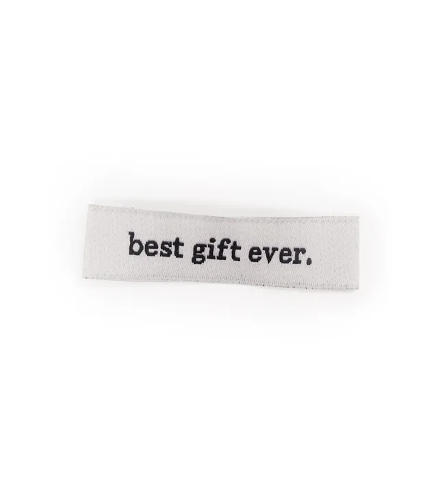 paul-clara-weblabels-best-gift-ever-weblabel-4x1cm image 1