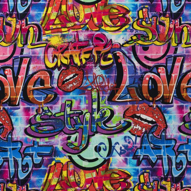 n-hfrosch-french-terry-graffity-love-sommersweat image 1