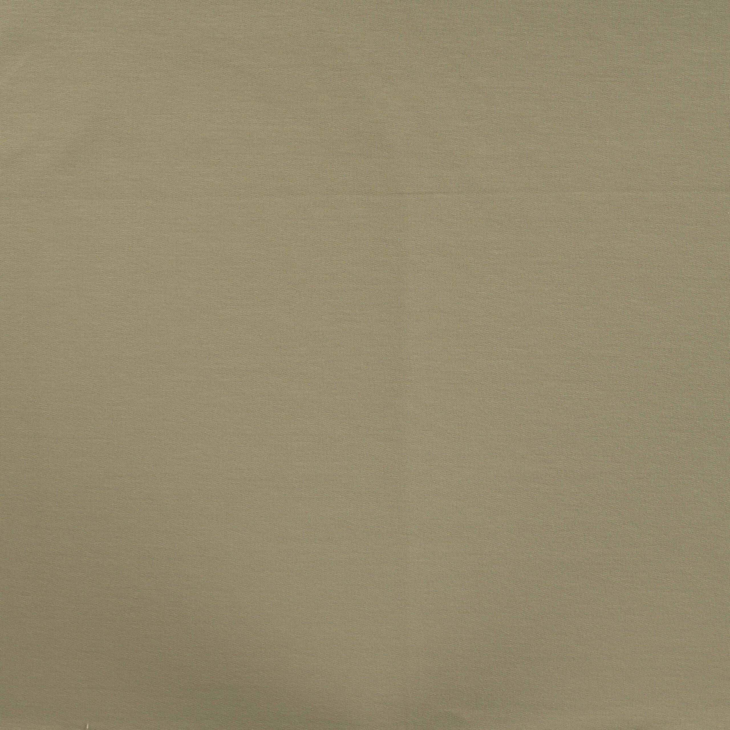 fadenk-fer-french-terry-khaki-0-5m-baumwolle-elastisch image 1