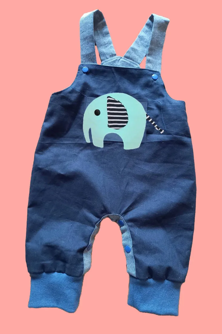 n-hfrosch-gagah-papierschnittmuster-baby-latzhose-webware image 1