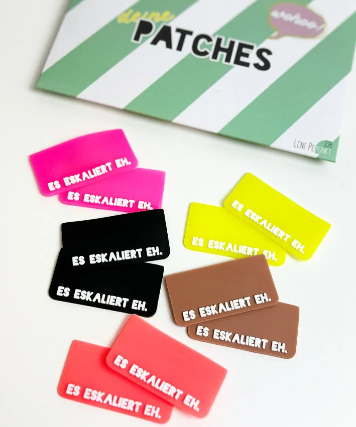 leni-pepunkt-rubber-patches-bundle-20-es-eskaliert-eh-10x image 1