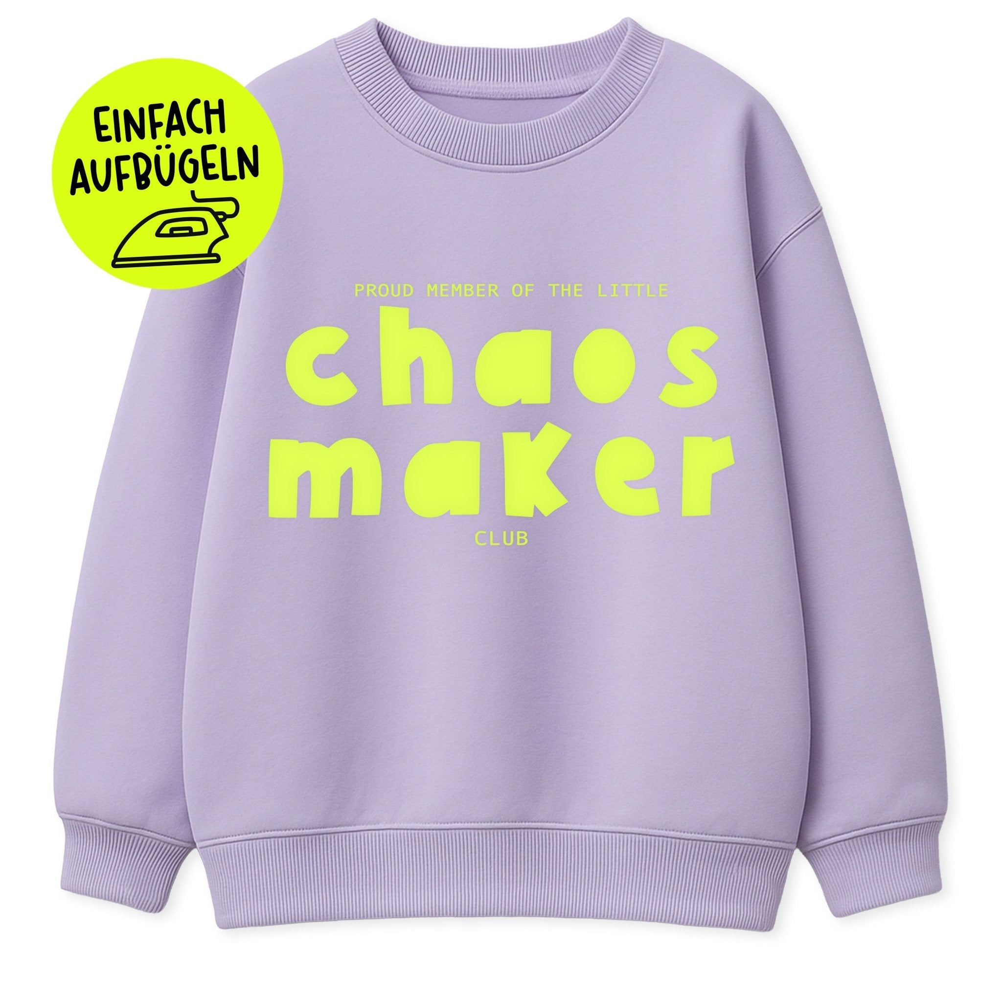paul-clara-flock-patches-little-chaos-maker-club-xl-iron-on image 1