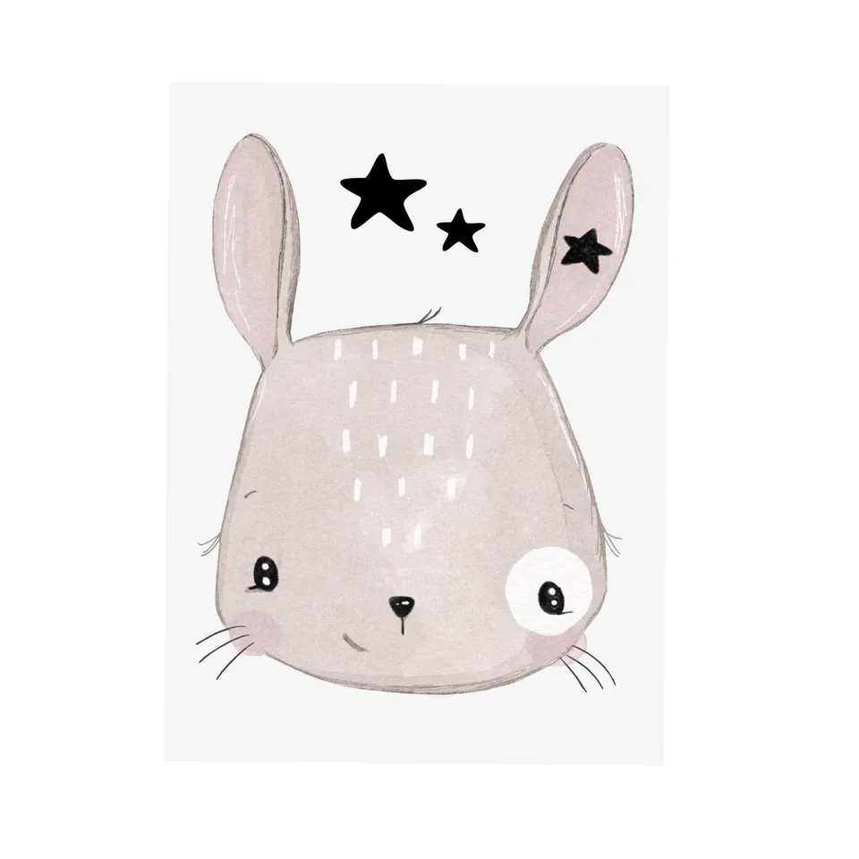 paul-clara-b-gelbild-hase-stern-a5-b-gelmotiv image 1