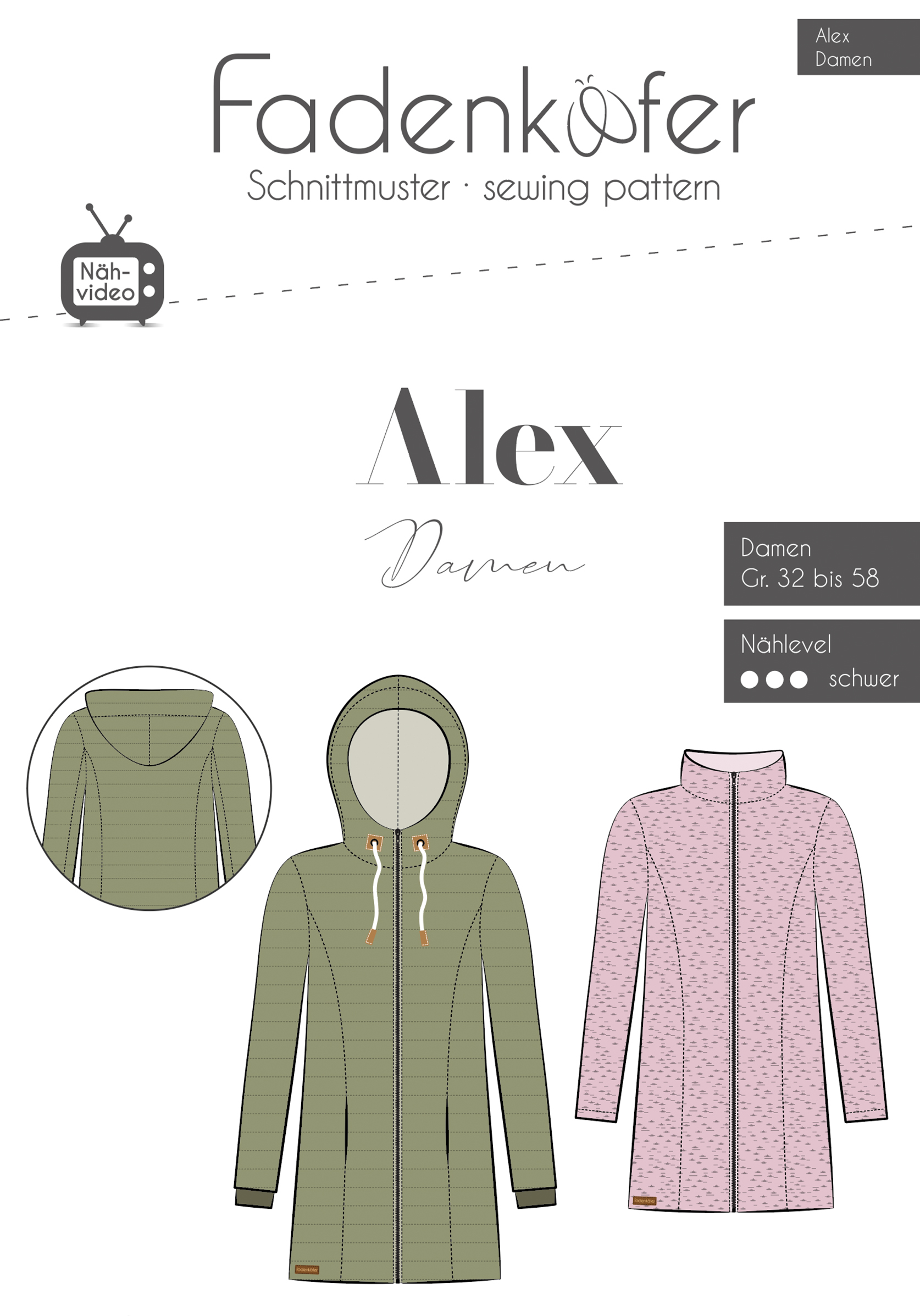 fadenk-fer-alex-damen-papierschnittmuster-gr-32-58 image 1