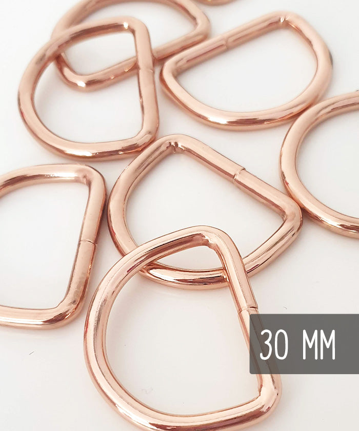 lenipepunkt-d-ring-30mm-taschenring-rosegold image 3