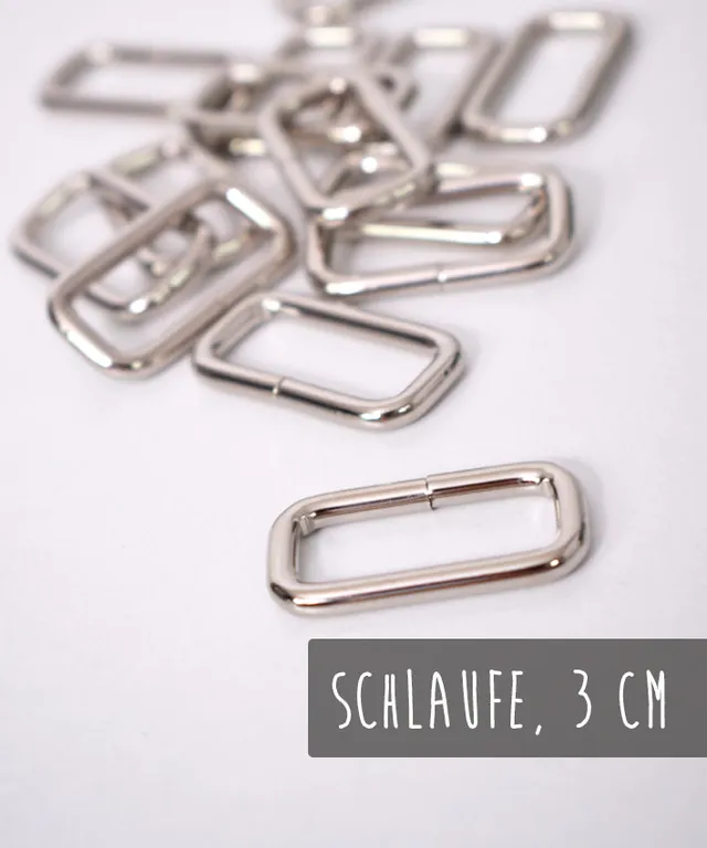 lenipepunkt-kurzwaren-schlaufe-metallring-30-mm-silber image 1