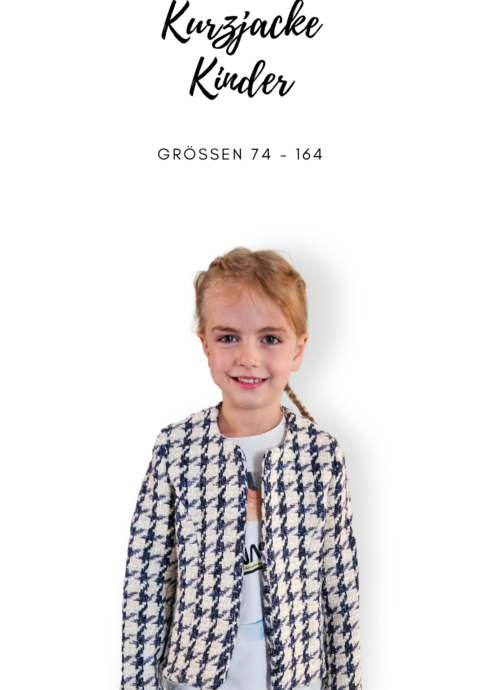 fadenk-fer-kurzjacke-kinder-schnittmuster-gr-74-164-boucl image 7