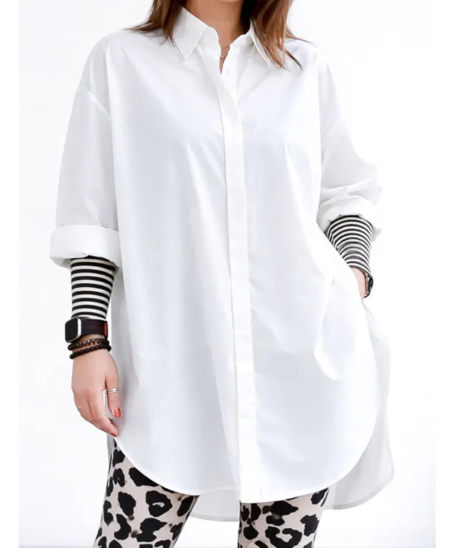 lenipepunkt-ready-to-wear-lange-bw-bluse-offwhite-baumwolle image 1