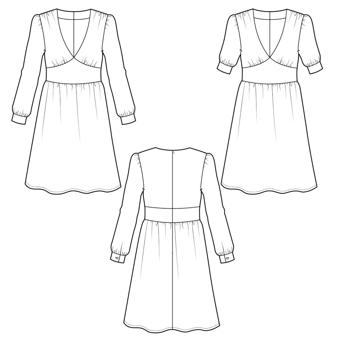 n-hfrosch-permata-damen-kleid-schnittmuster-digital-maxi image 3