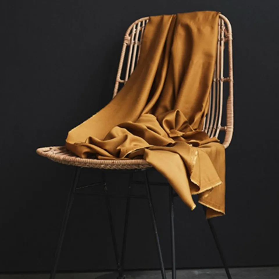 mind-the-maker-ecovero-viskose-senfgelb-twill image 1
