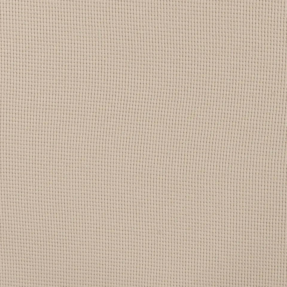 fadenk-fer-waffeljersey-sand-stoff-0-5-m-baumwolle image 1