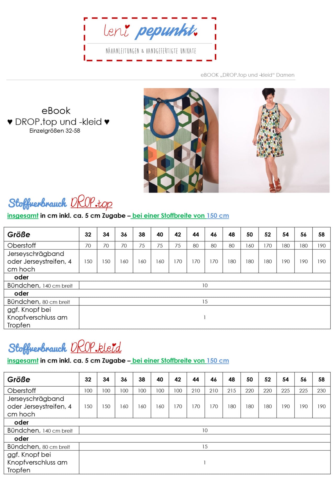 leni-pepunkt-115-drop-top-schnittmuster-32-58-kleid image 2