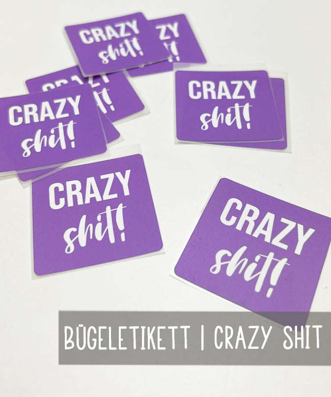 lenipepunkt-crazy-shit-b-gelbild-lila-4x4-cm image 1