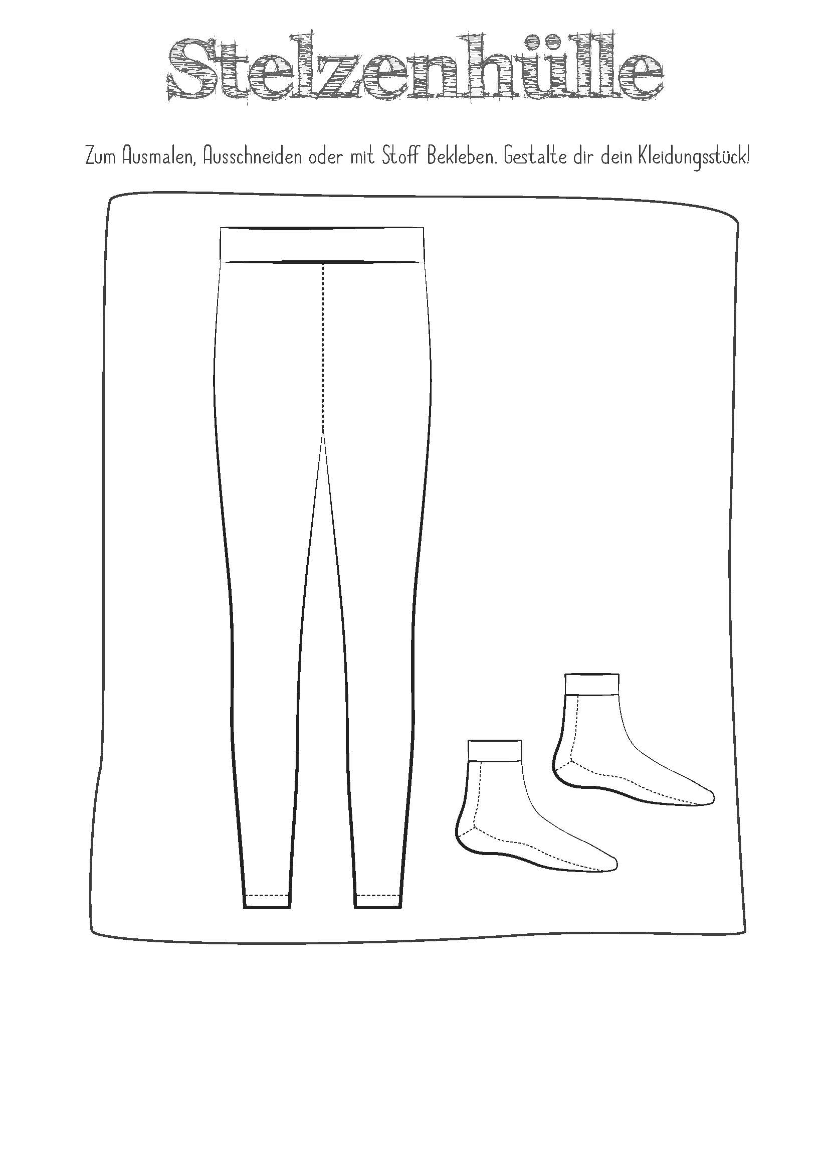 fadenk-fer-designvorlagen-stelzenh-lle-kinder-h-lle-motiv image 1