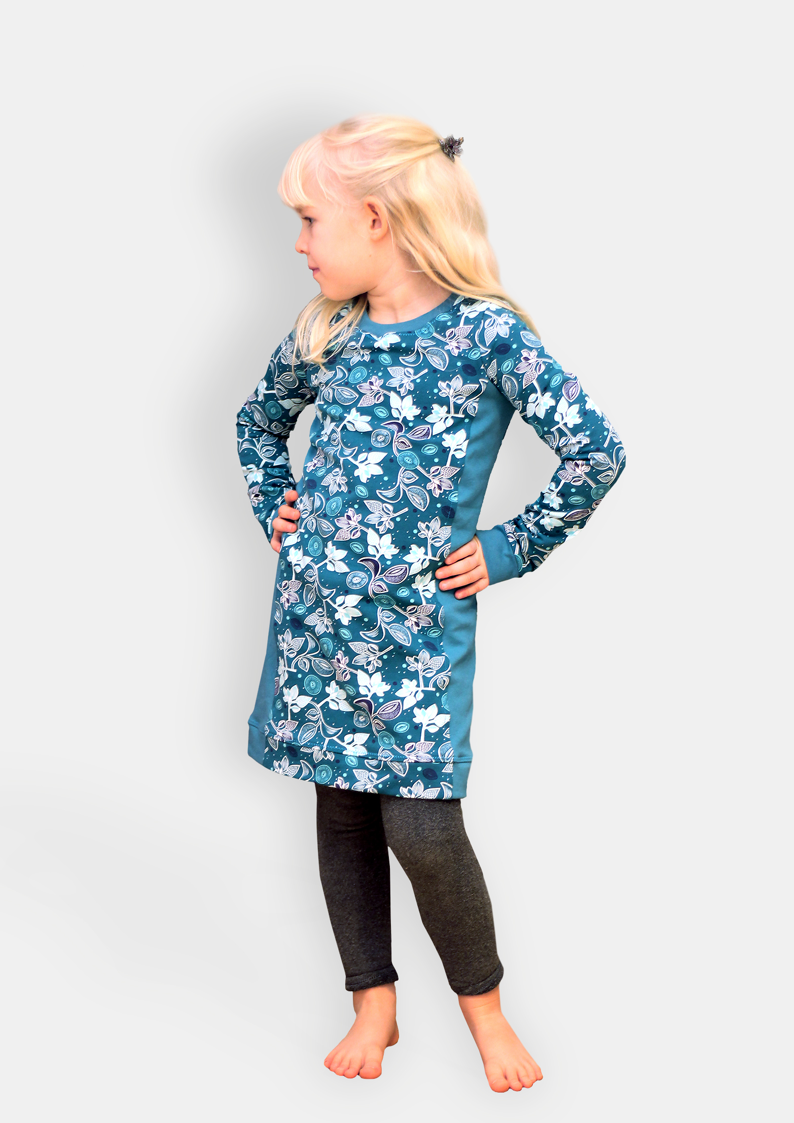 fadenk-fer-mila-kleid-schnittmuster-kinder-gr-74-164 image 1