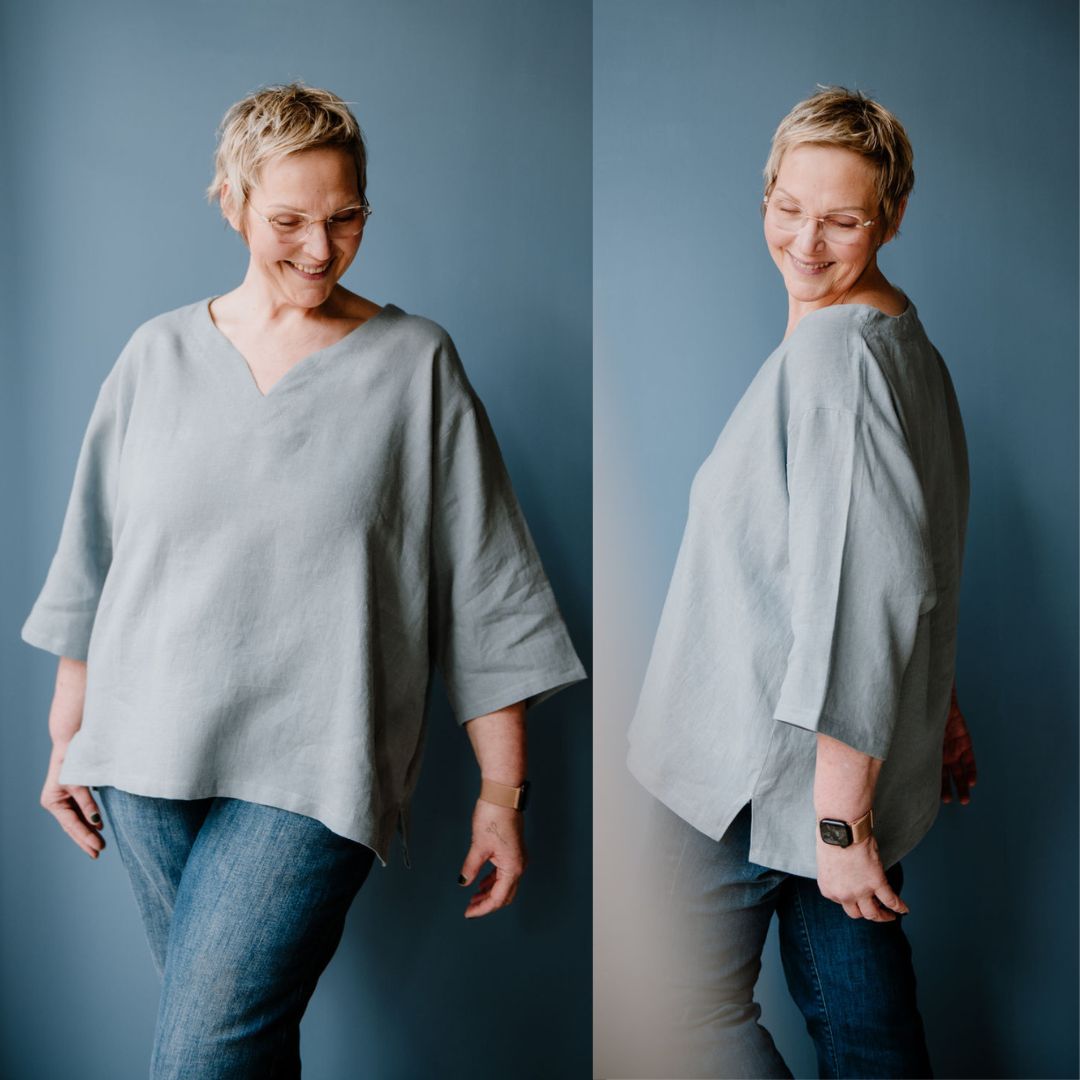 sew-simple-tiane-blusenshirt-schnittmuster-papierschnitt-webware image 3
