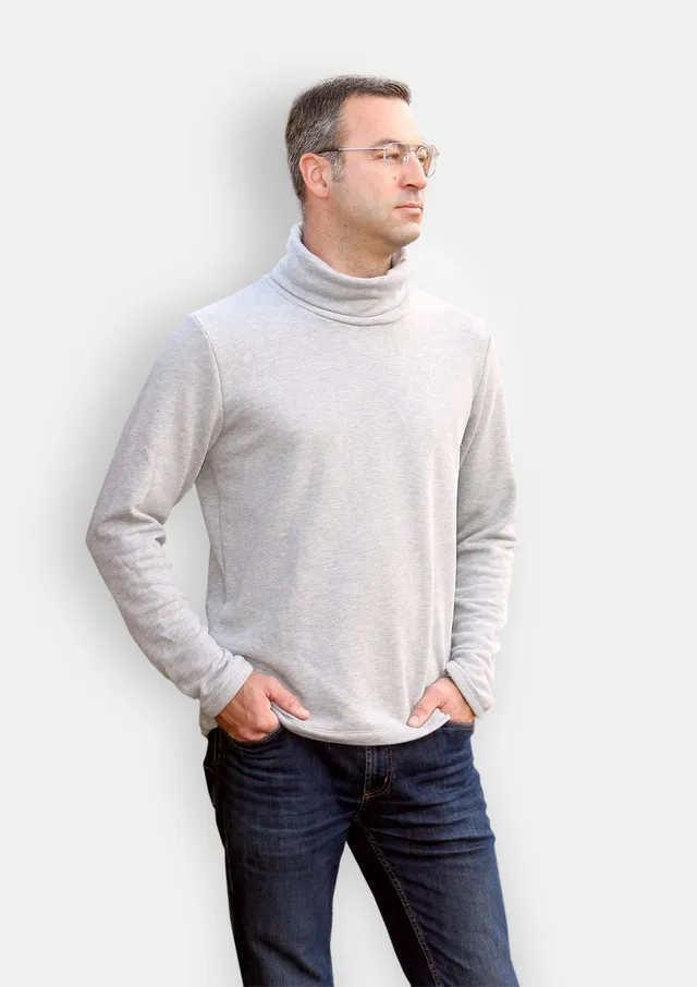 fadenk-fer-rollkragen-pullover-herren-schnittmuster-2xs-5xl image 1