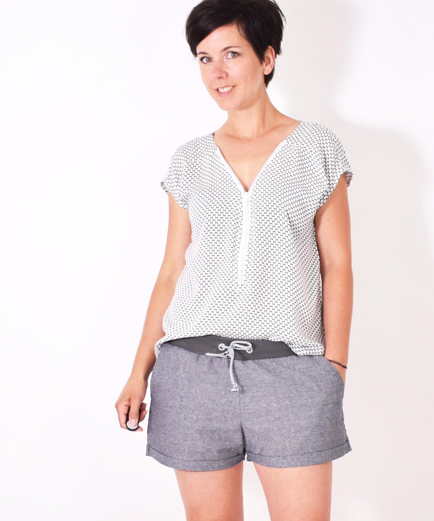 lenipepunkt-schnittmuster-ebook-131-zipper-bluse-gr-32-58-bluse image 4