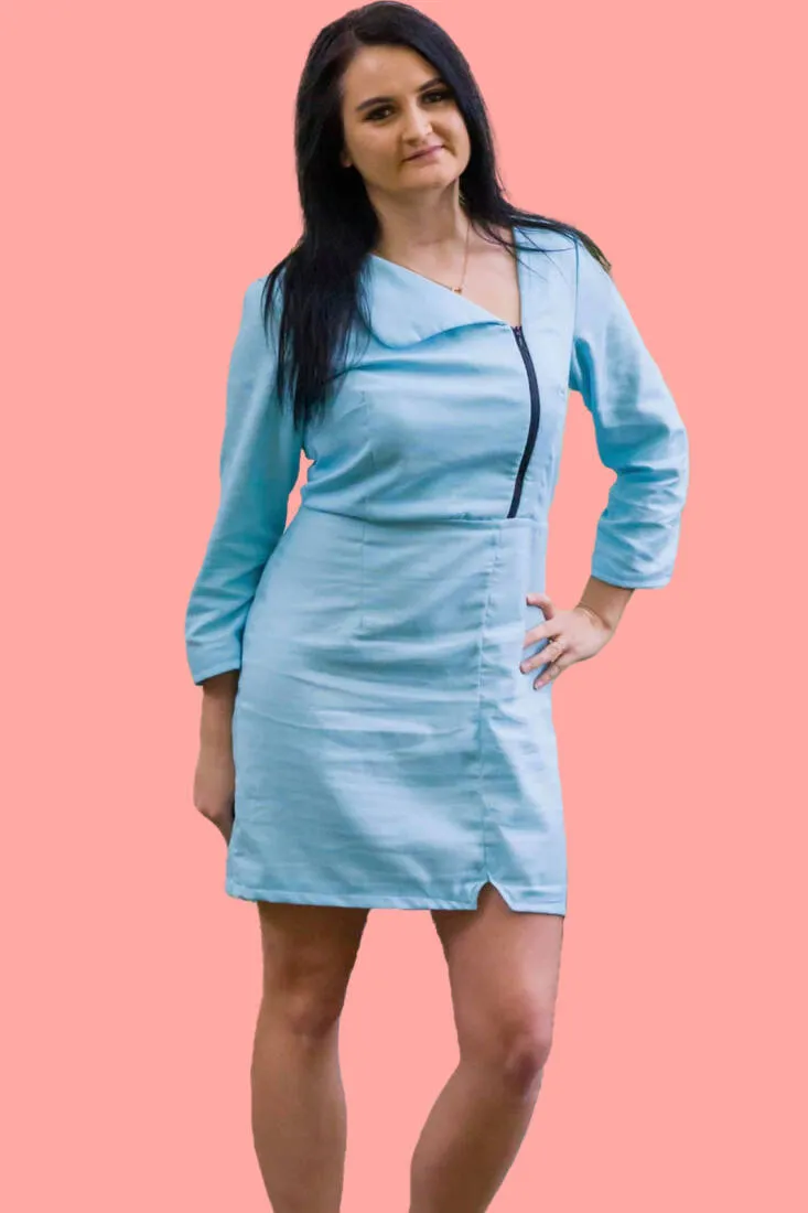 n-hfrosch-khayal-damen-kleid-schnittmuster-pdf-schlitz image 1