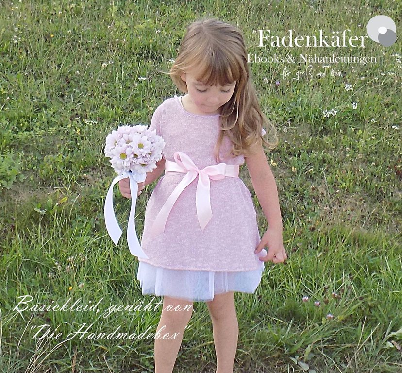fadenk-fer-basic-kleid-kinder-schnittmuster-gr-74-164-kurzarm image 7