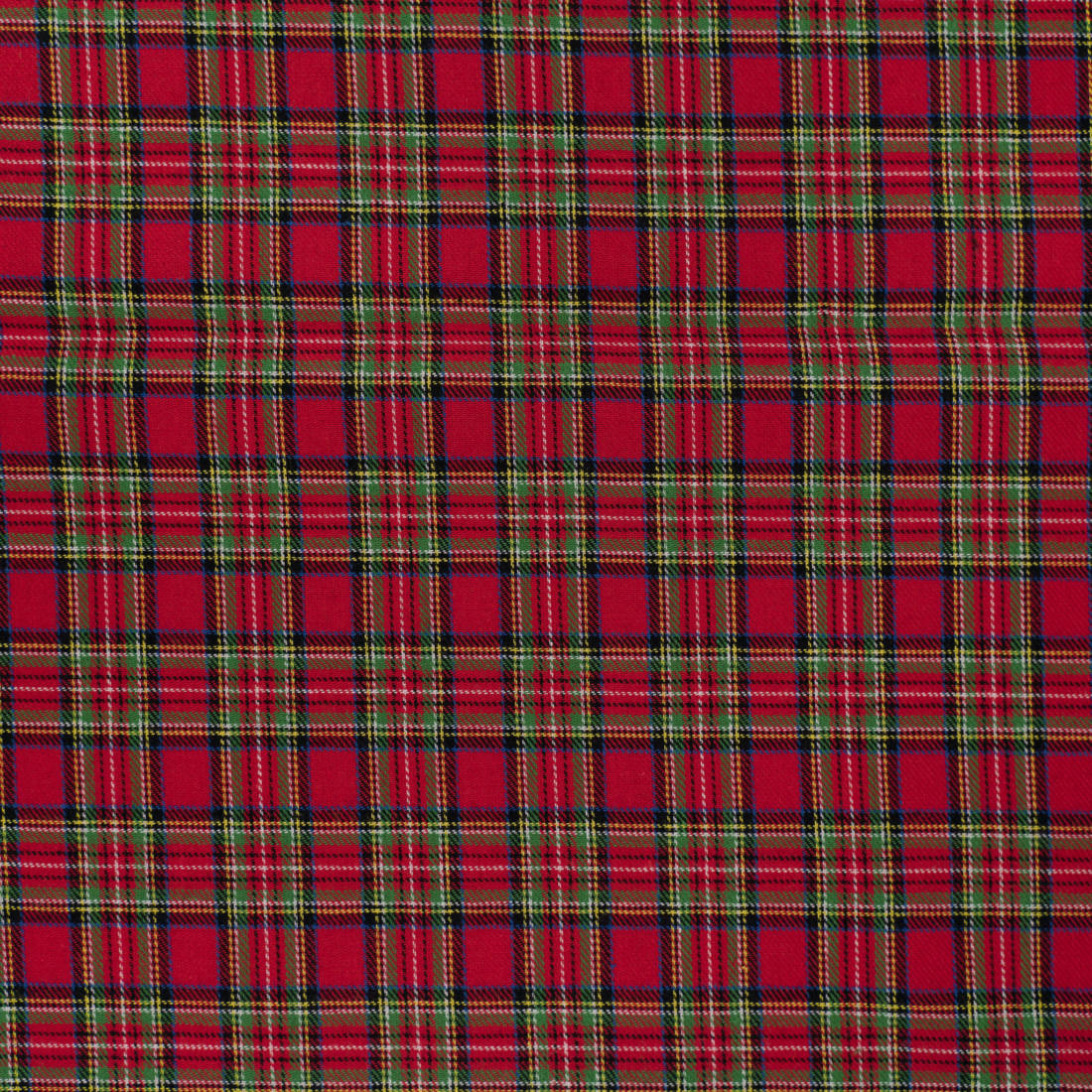 n-hfrosch-stoffe-flanell-schottenkaro-rot-baumwollstoff-baumwolle image 1