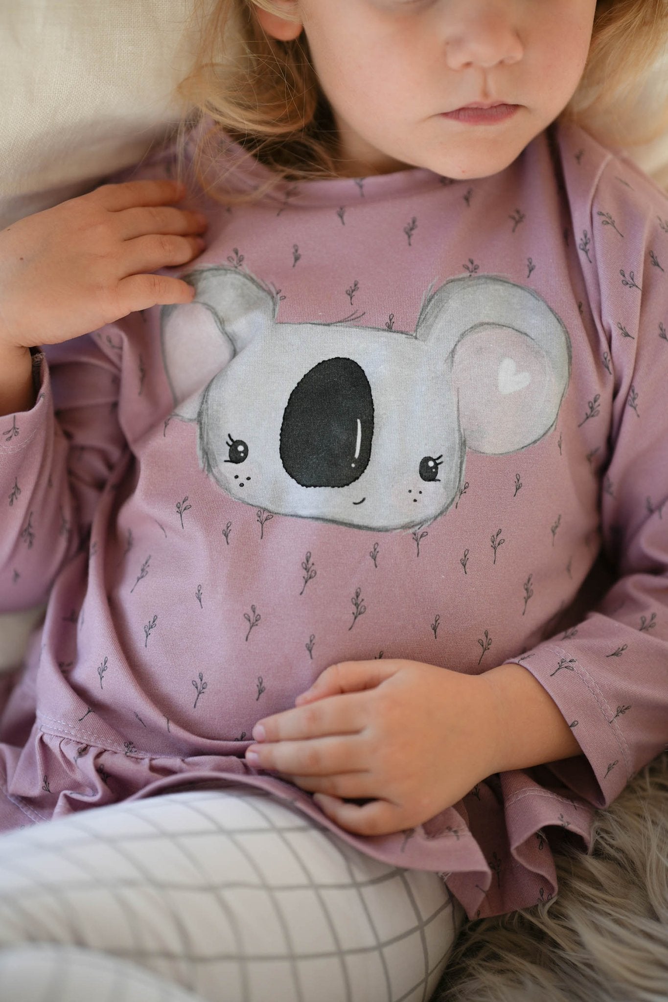 paul-clara-koalalove-panel-60-cm-malve-bio-jersey image 3