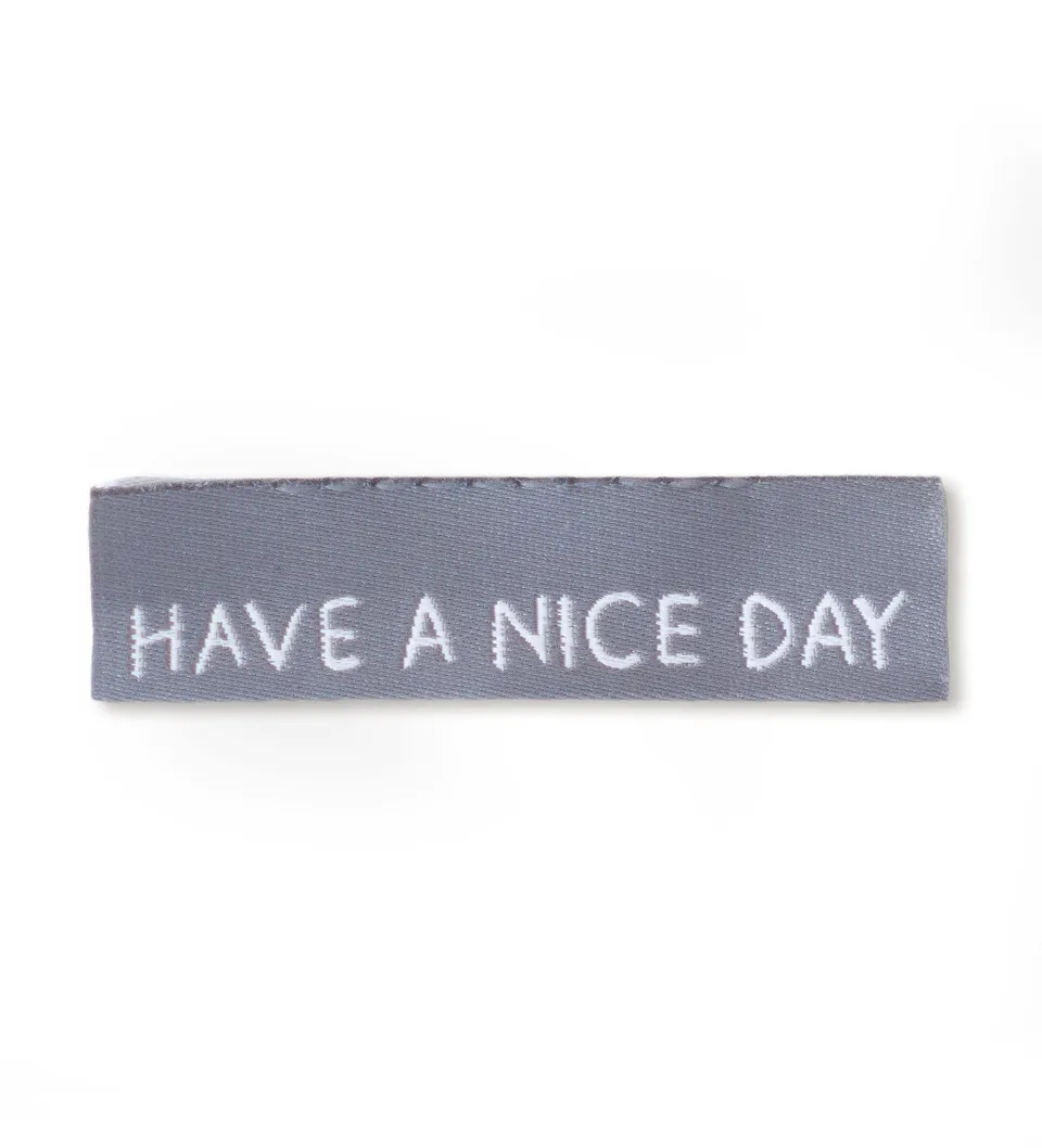 paul-clara-weblabels-klapp-weblabel-have-a-nice-day-schwarz image 1