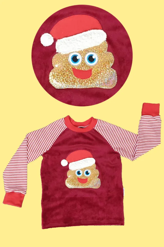 n-hfrosch-weihnachtskackhaufen-applikationsvorlage-ebook image 1
