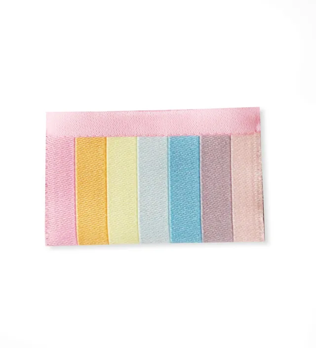 paul-clara-weblabels-klapp-label-rainbow-stripes image 1