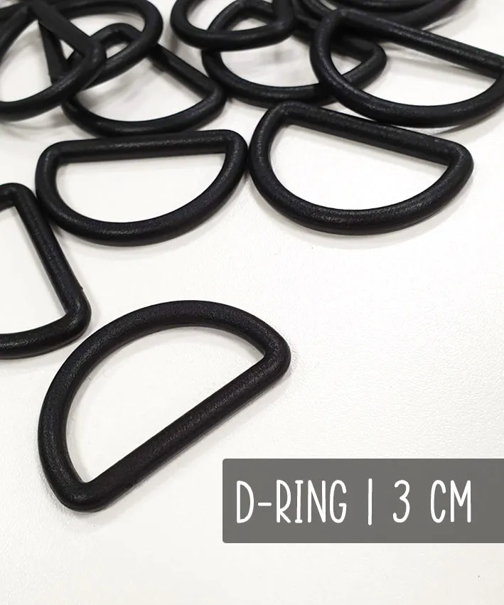 lenipepunkt-kurzwaren-d-ring-30-mm-kunststoff-schwarz image 1