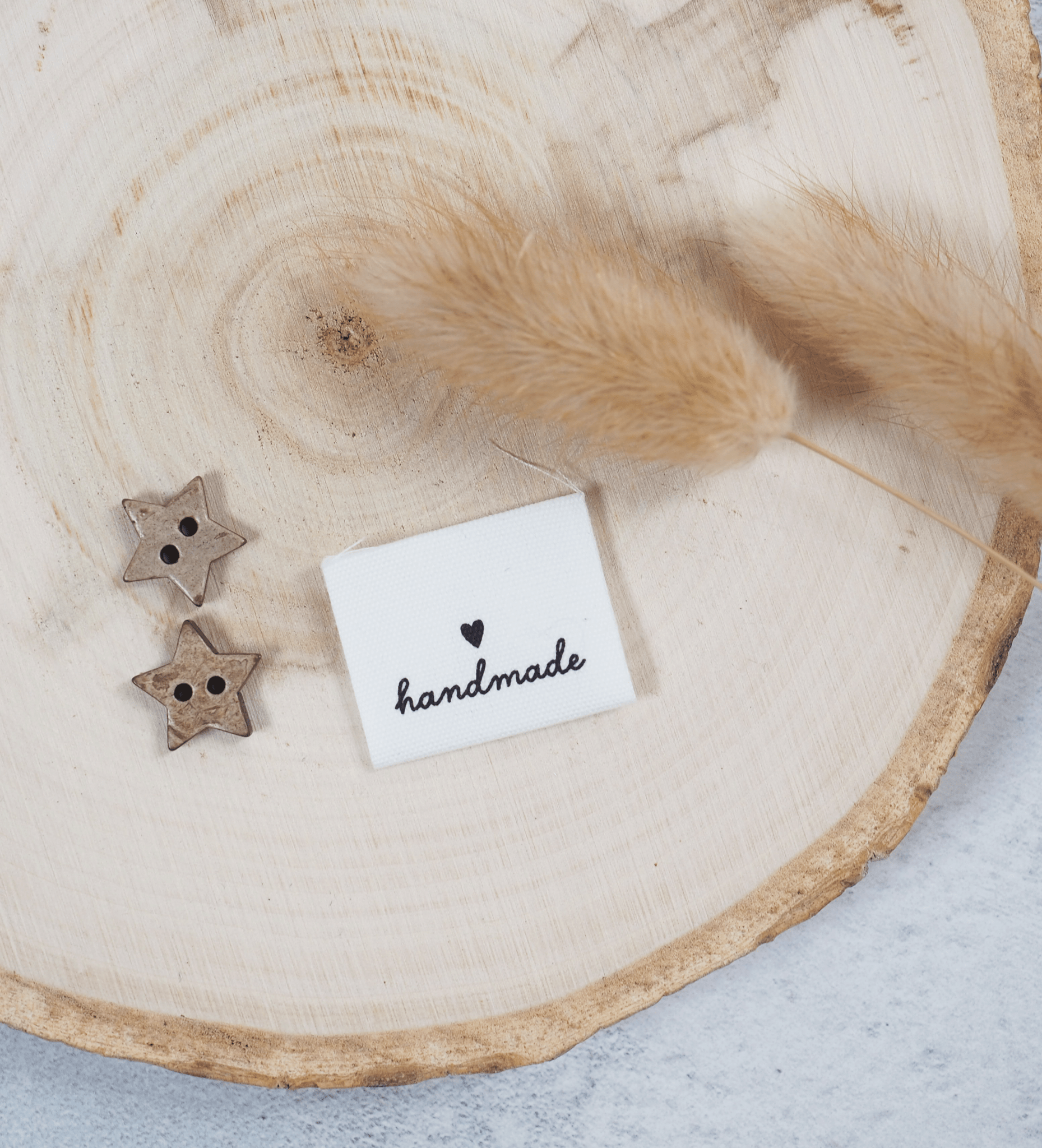 paul-clara-baumwoll-labels-handmade-etikett-2-5-x-3-cm image 2