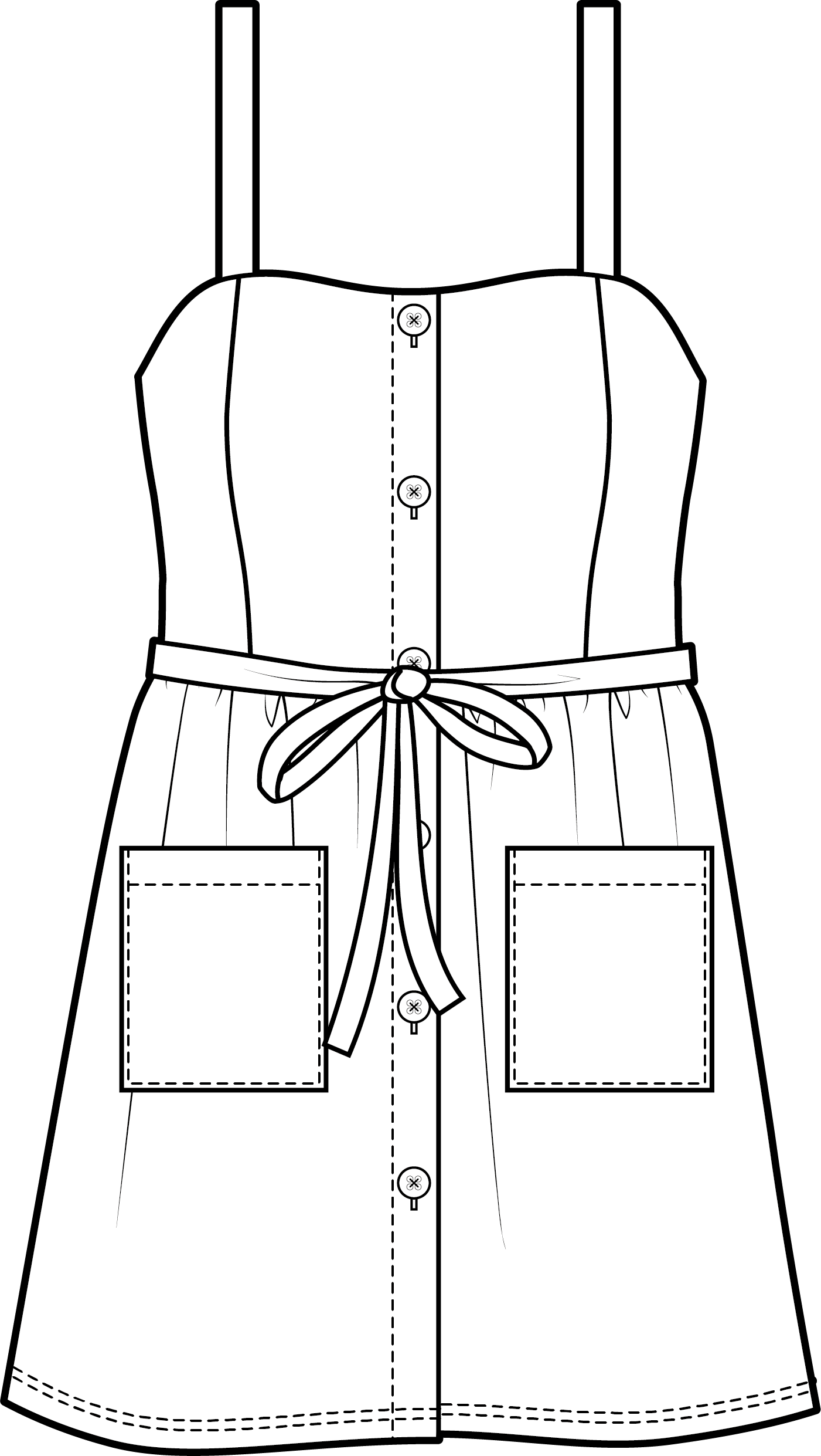 n-hfrosch-garis-damen-kleid-papierschnittmuster-smok image 3
