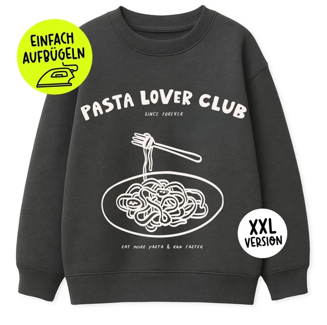 paul-clara-b-gelbilder-pasta-lover-club-xxl-a5-motiv image 1