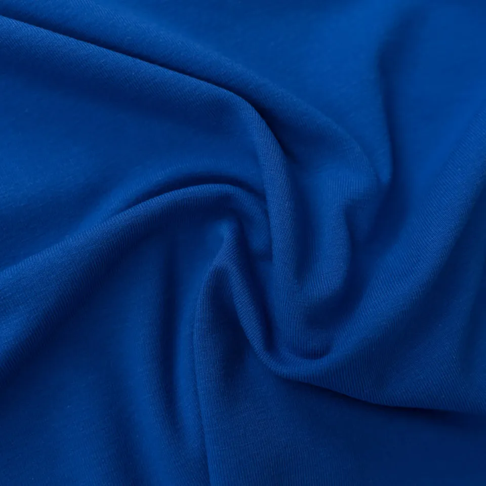 n-hfrosch-baumwolljersey-uni-stoff-royalblau-220-g-m image 1