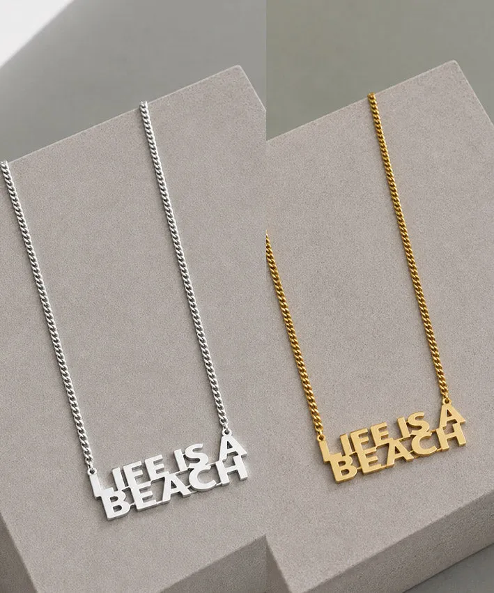 lenipepunkt-ready-to-wear-kette-life-is-a-beach-gold-54-cm image 1
