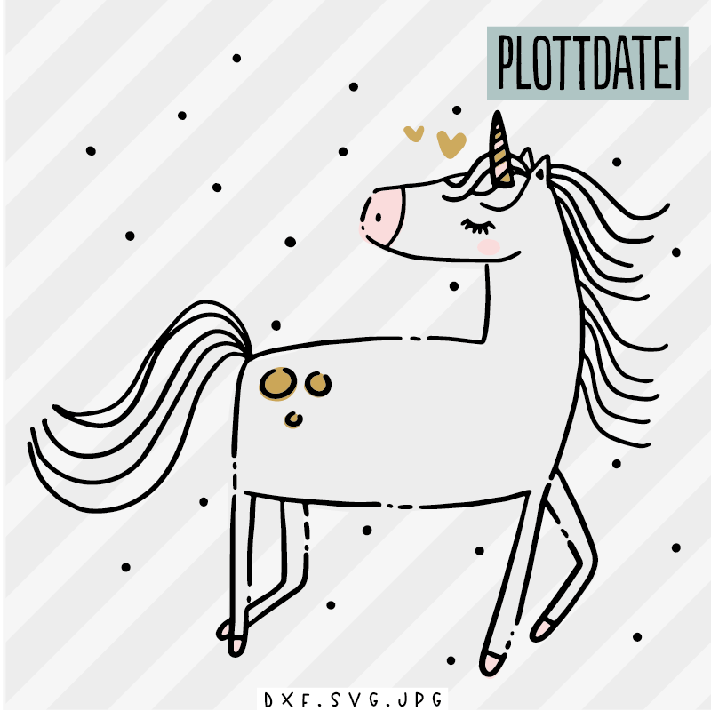 paul-clara-plottdateien-einhorn-thilda-plottervorlage-download image 1