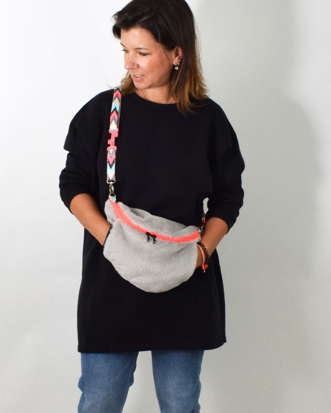 lenipepunkt-177-crossbody-muff-schnittmuster-bauchtasche-ebook image 2