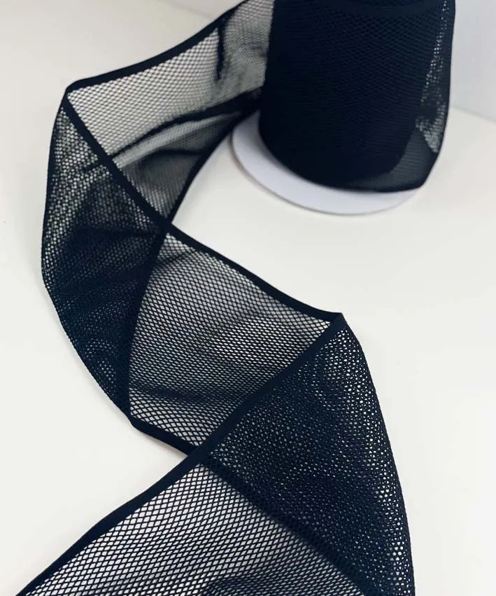 lenipepunkt-taschennetz-netzstoff-schwarz-14-cm-elastisch image 1