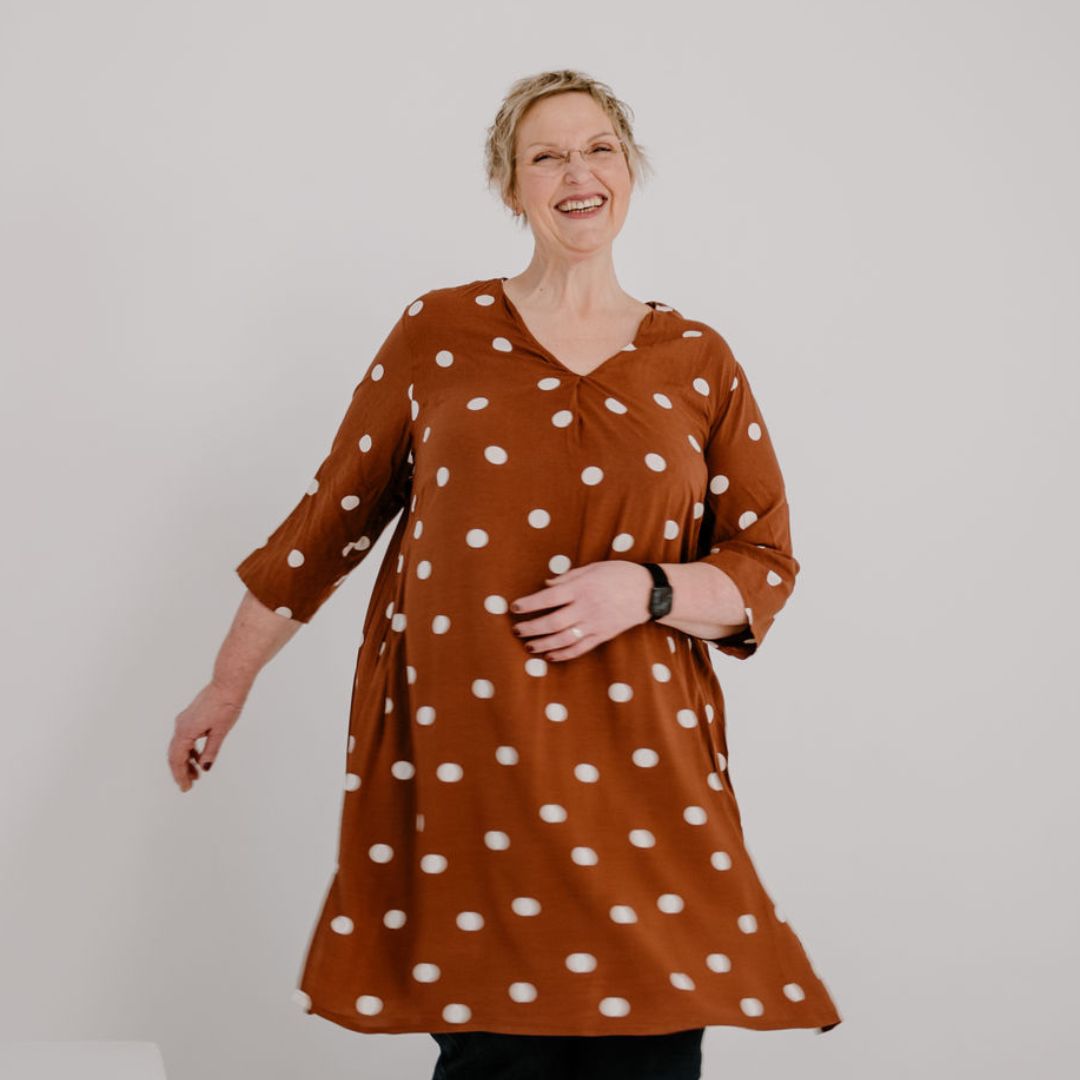 sew-simple-fenner-bluse-schnittmuster-papier-3-l-ngen-webware image 1