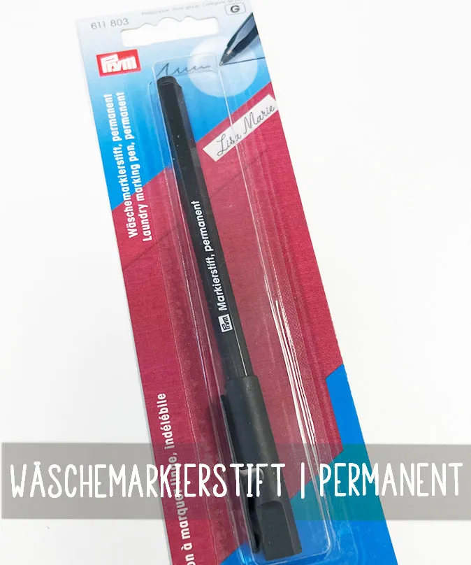 prym-w-schemarkierstift-permanent-textilstift-schwarz image 1