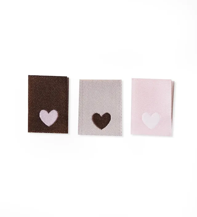 paul-clara-weblabels-herzen-braun-rosa-klapp-label-3er-set image 1