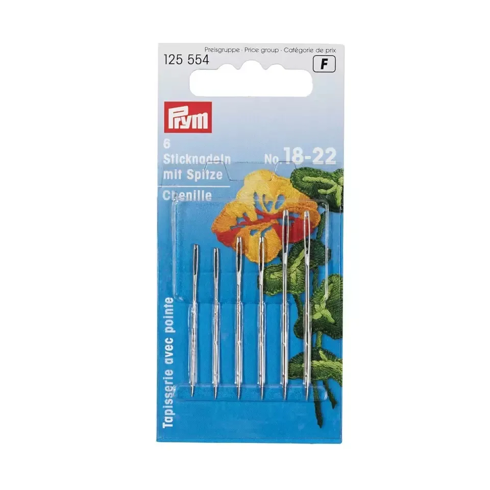 fadenk-fer-sticknadeln-mit-spitze-nr-18-22-sortiert-nadeln image 1