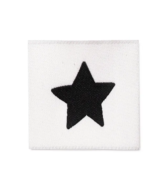paul-clara-weblabels-stern-wei-weblabel-3x3-cm image 1