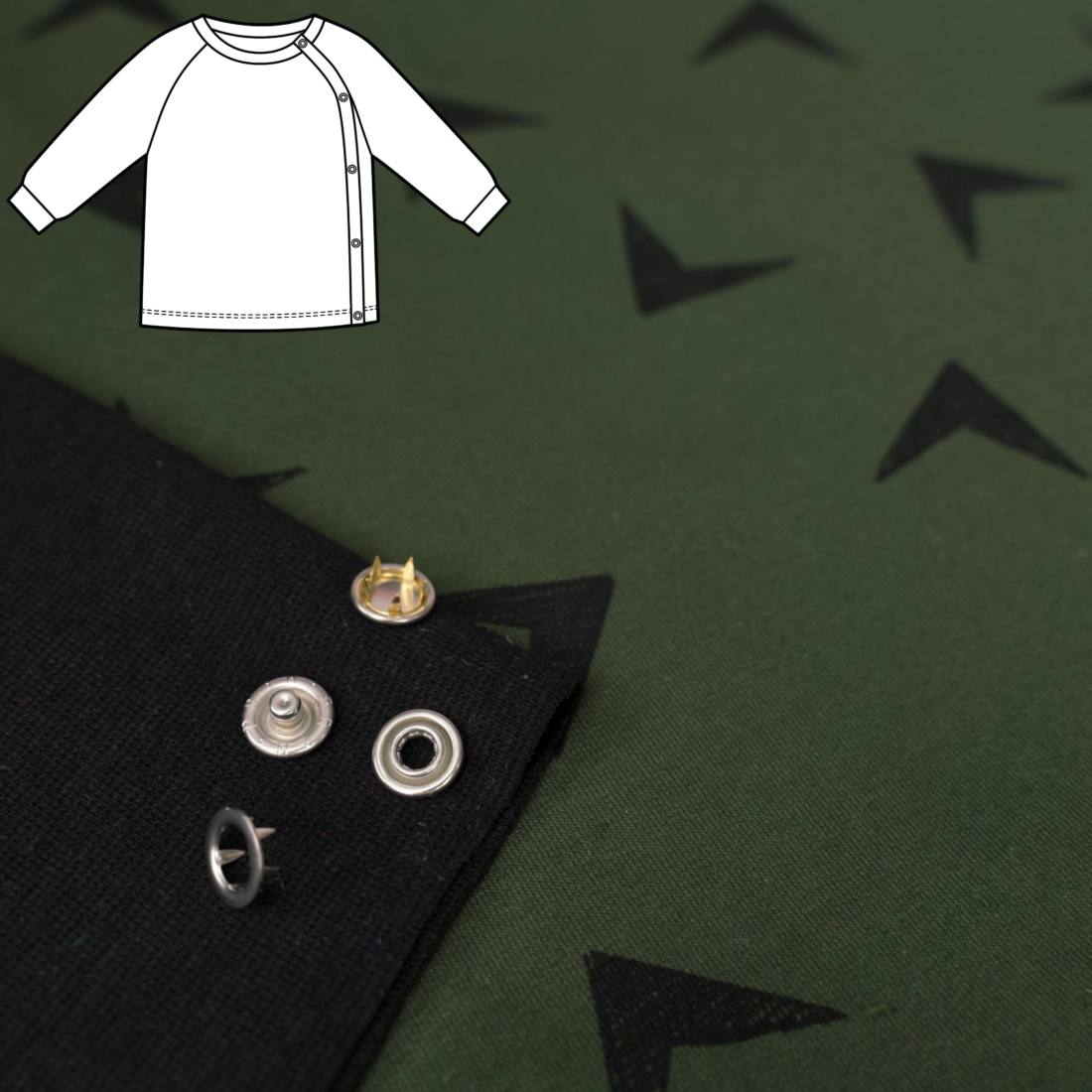 n-hfrosch-n-hpaket-baby-wickelj-ckchen-tamat-dunkelgr-n image 1