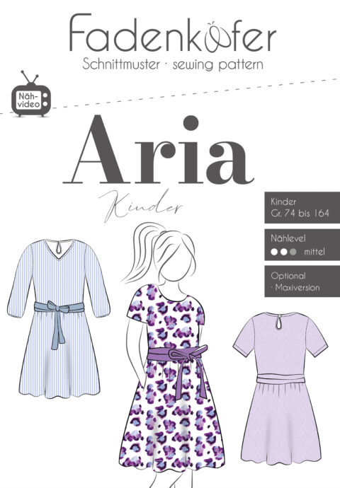 fadenk-fer-aria-papierschnittmuster-kinder-sommerkleid-74-164 image 8