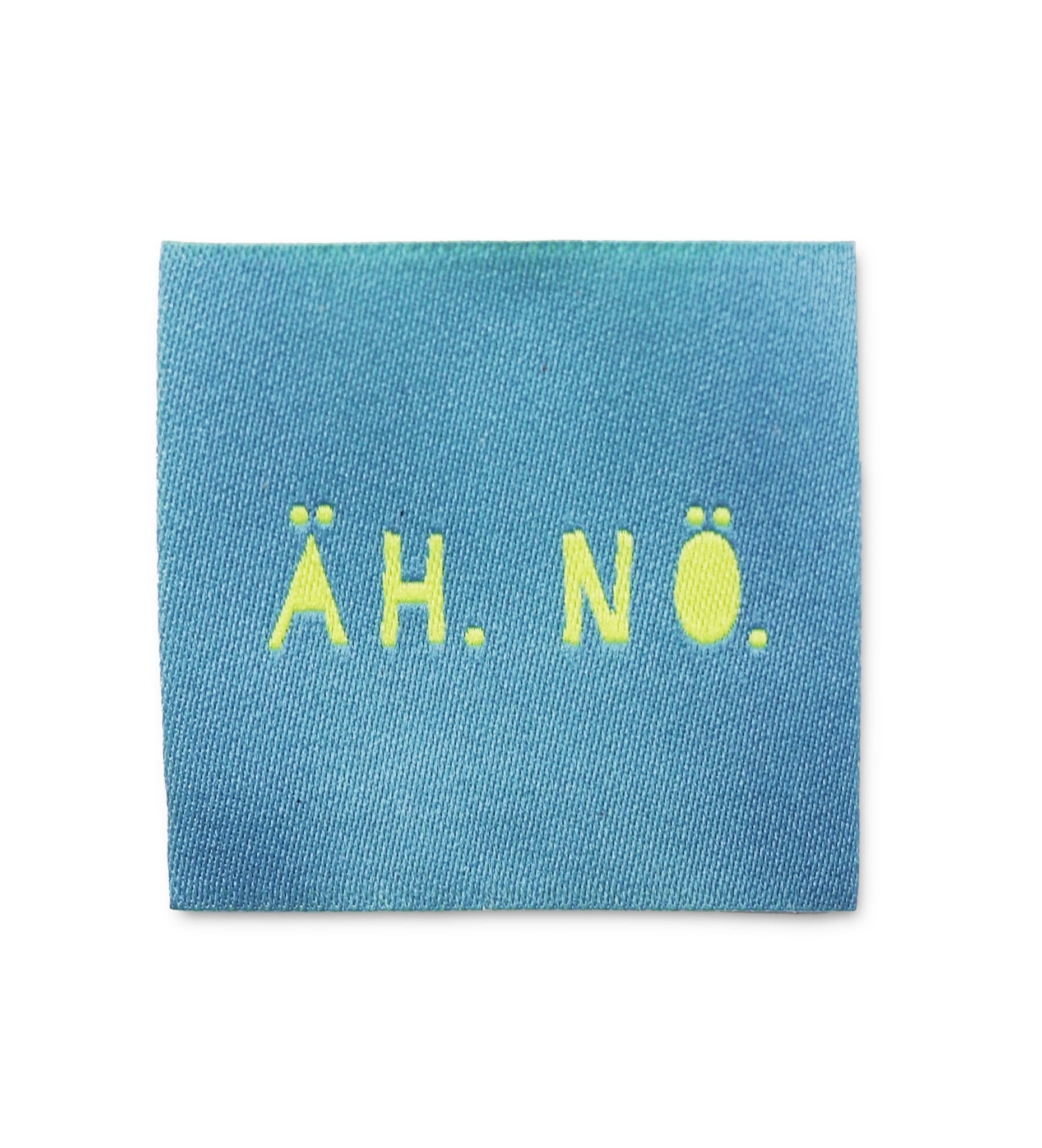 paul-clara-weblabels-h-n-weblabel-blau-neongelb-3-5-cm image 1