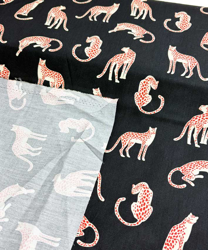 lenipepunkt-wild-cats-poplin-baumwollstoff-gr-n-meterware image 6
